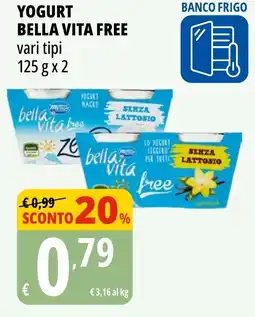 Tigros Yogurt BELLA VITA FREE offerta