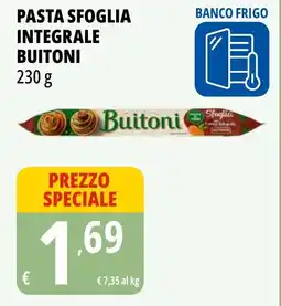 Tigros Pasta sfoglia integrale BUITONI offerta