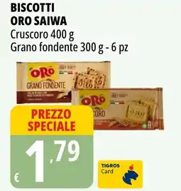 Tigros Biscotti oro SAIWA offerta