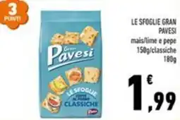 Conad Margherita Le sfoglie gran pavesi offerta