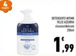 Conad Margherita Detergente intimo felce azzurra offerta