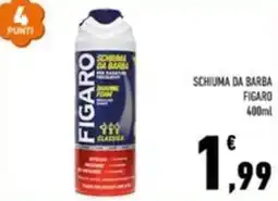 Conad Margherita Schiuma da barba figaro offerta