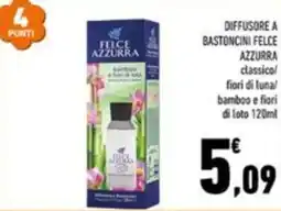 Conad Margherita Diffusore a bastoncini felce azzurra offerta