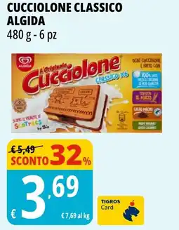 Tigros Cucciolone classico ALGIDA offerta