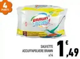 Conad Margherita Salviette acciuffapolvere brawn offerta