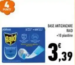 Conad Margherita Base antizanzare raid offerta
