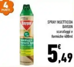 Conad Margherita Spray insetticida baygon offerta