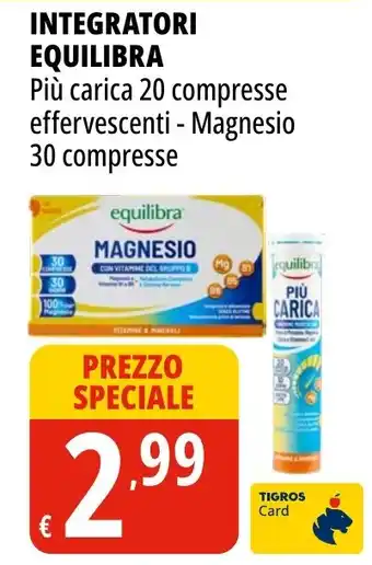 Tigros Integratori EQUILIBRA offerta