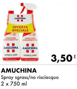 Iper Tosano AMUCHINA Spray sgrass/no risciacquo. offerta