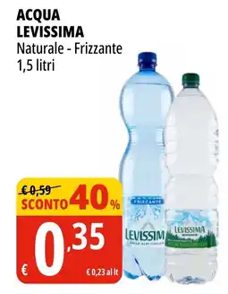 Tigros Acqua LEVISSIMA offerta