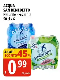 Tigros Acqua SAN BENEDETTO offerta
