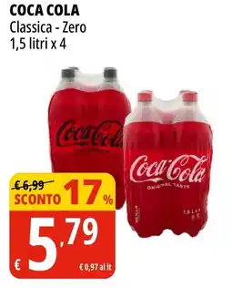 Tigros COCA COLA Classica - Zero offerta