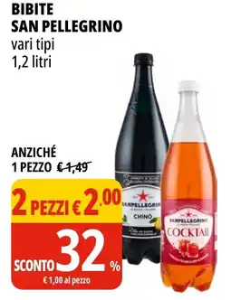 Tigros Bibite SAN PELLEGRINO offerta