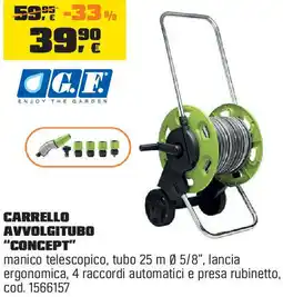OBI Carrello avvolgitubo "concept" offerta