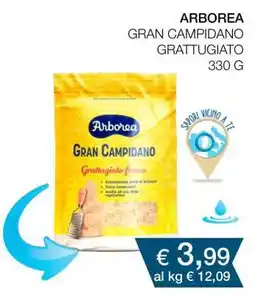 Coop ARBOREA GRAN CAMPIDANO GRATTUGIATO 330 G offerta