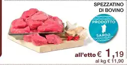 Coop Spezzatino di Bovino offerta