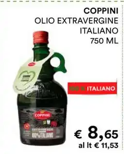 Coop COPPINI OLIO EXTRAVERGINE ITALIANO offerta