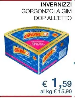 Coop INVERNIZZI GORGONZOLA GIM DOP ALL’ETTO offerta
