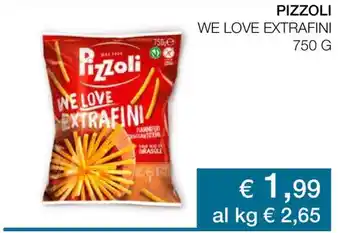 Coop PIZZOLI We Love Extrafini offerta
