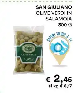 Coop San Giuliano Olive Verdi in Salamoia offerta