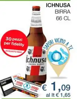 Coop ICHNUSA offerta