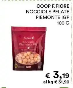 Coop COOP F.FIORE NOCCIOLE PELATE PIEMONTE IGP offerta