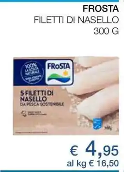 Coop FROSTA FILETTI DI NASELLO 300 G offerta