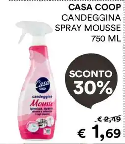 Coop CASA COOP CANDEGGINA SPRAY MOUSSE 750 ML offerta