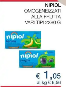 Coop Nipiol Omogeneizzati alla Frutta offerta