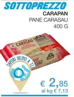 Coop CARAPAN PANE CARASAU offerta