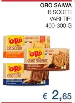 Coop Oro Saiwa offerta