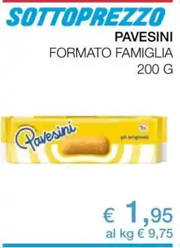 Coop Pavesini offerta