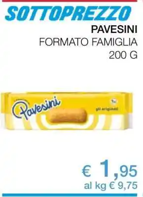Coop Pavesini offerta