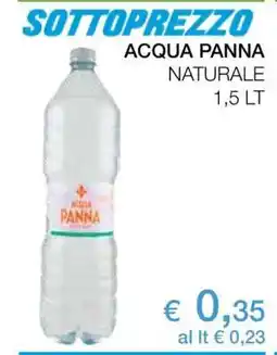 Coop Acqua Panna Naturale offerta