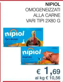 Coop Nipiol Omogeneizzati alla Carne offerta