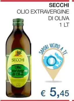 Coop SECCHI OLIO EXTRAVERGINE DI OLIVA offerta