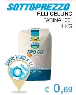 Coop F.LLI CELLINO FARINA “00” offerta