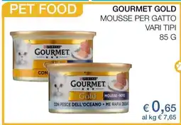 Coop Gourmet Gold Mousse per Gatto offerta