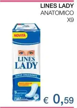 Coop LINES LADY offerta