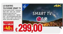Famila LG 55UR781C TELEVISORE SMART TV offerta