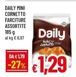 Famila DAILY MINI CORNETTO FARCITURE ASSORTITE offerta