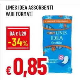 Famila LINES IDEA ASSORBENTI VARI FORMATI offerta