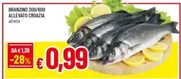 Famila BRANZINO 300/600 ALLEVATO CROAZIA offerta