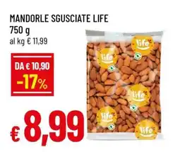 Famila MANDORLE SGUSCIATE LIFE offerta