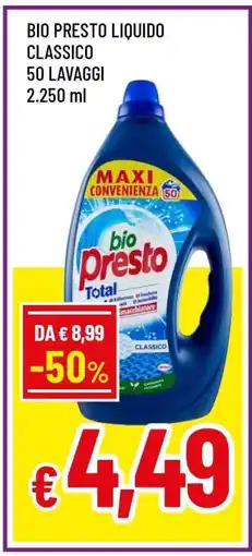 Famila BIO PRESTO LIQUIDO CLASSICO offerta