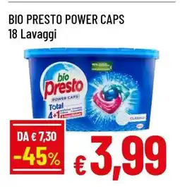 Famila BIO PRESTO POWER CAPS offerta