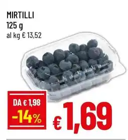 Famila Mirtilli offerta