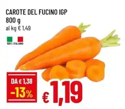 Famila Carote del Fucino IGP offerta