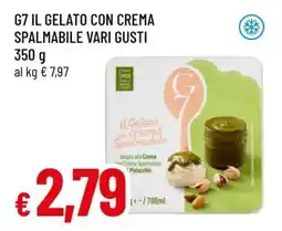 Famila G7 IL GELATO CON CREMA SPALMABILE VARI GUSTI offerta