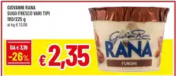 Famila GIOVANNI RANA SUGO FRESCO VARI TIPI offerta